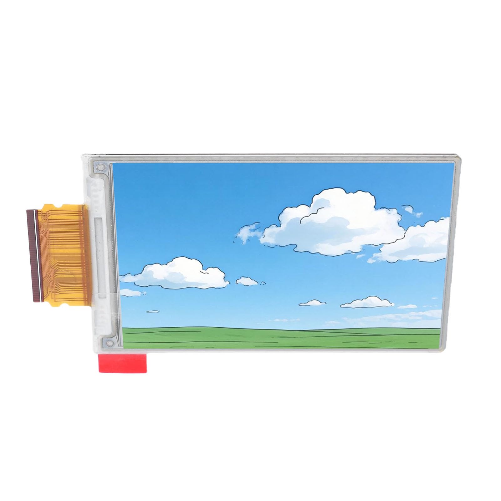 Cocoarm Pantalla de Papel Electrónico de 3,6 Pulgadas, Pantalla de Tinta Electrónica a Todo Color, Interfaz SPI de 600 X 400 Píxeles, Retención de Imagen de bajo Consumo, Amplio ángulo de Visión para
