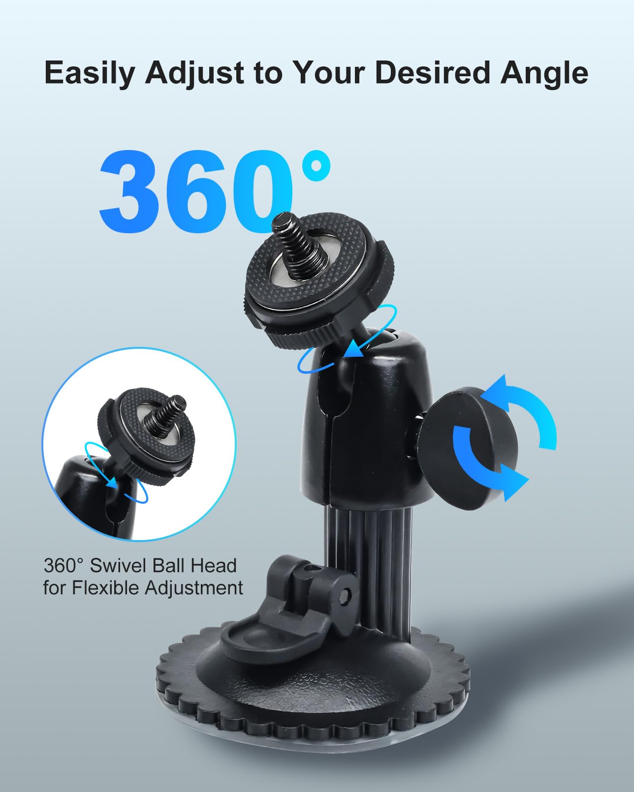 Suction Cup For Gps Strong Suction Cup Camera Mount - Universal Car Dash Mount For Phones, GPS & Dash Cams Suction Cup Dash Cam Mount
