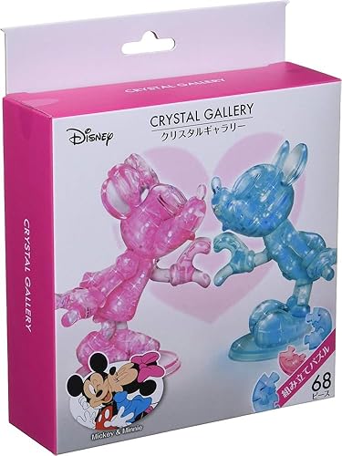 Rompecabezas 3D, galería de cristal de 68 piezas, de Mickey y Minnie