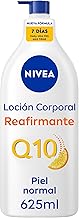 NIVEA Q10 Firming Body Lotion (1 x 620ml) Body Moisturizer for Normal Skin, Body Firming Cream with Collagen Boost Complex, Pure Vitamin C & Q10