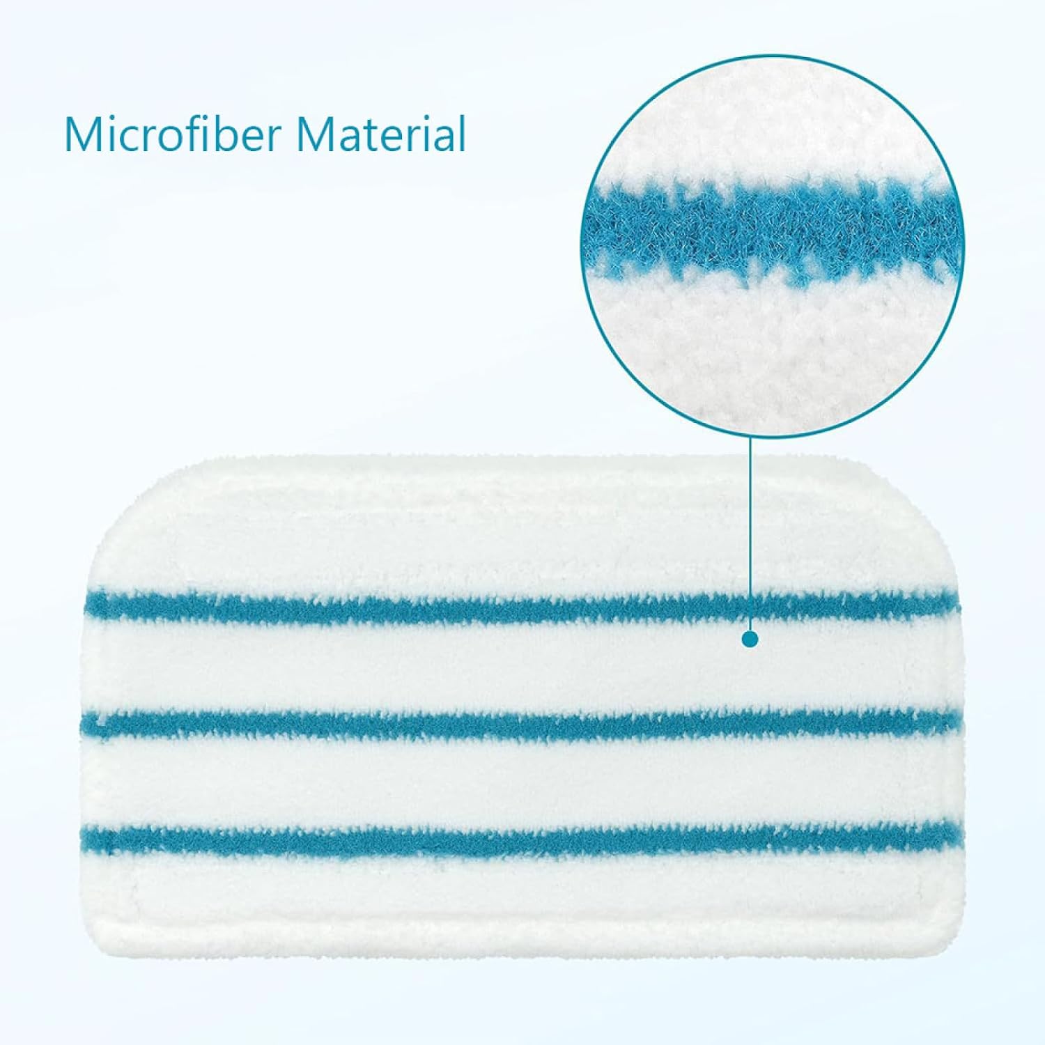 2 Pcs Steam Mop Pads Replacement Compatible with Black Decker SM1600 SM1610 SM1620 HSM13E1 HSM1300FX HSM1321 HSM1361SG Steam Mop