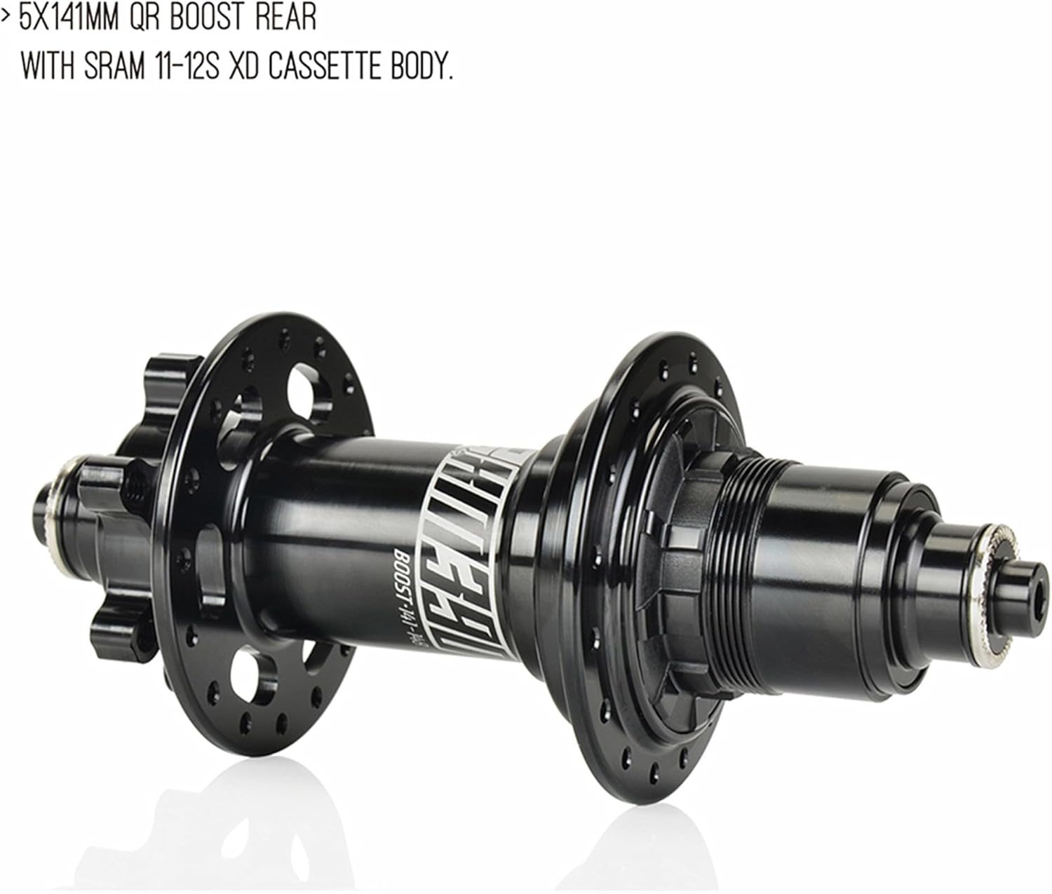 32 Hole Thru Axle MTB Rear Hub 12x148mm Boost - With Shimano