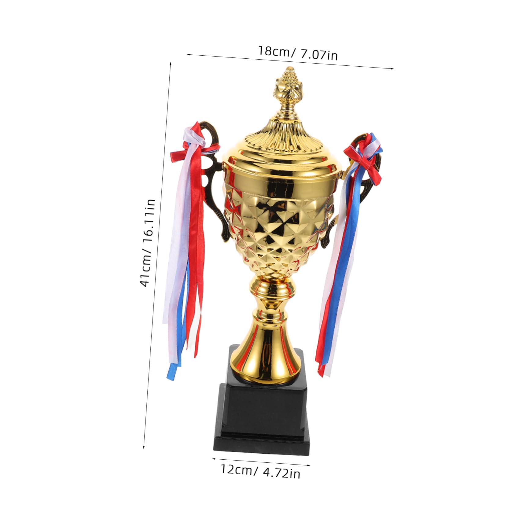 VICASKY Goldene Trophäe Für Sport Metalltrophäe Für Auszeichnungen Wettbewerbe Turniere Mannschaften Fußball Partys Sport Ringen