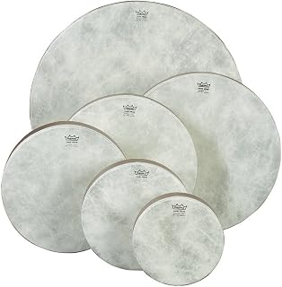 Remo HD-8514-00 Fiberskyn 14" Frame Drum - Pre-Tuned Acousticon Shell for Warm Projection & Low-End Tones