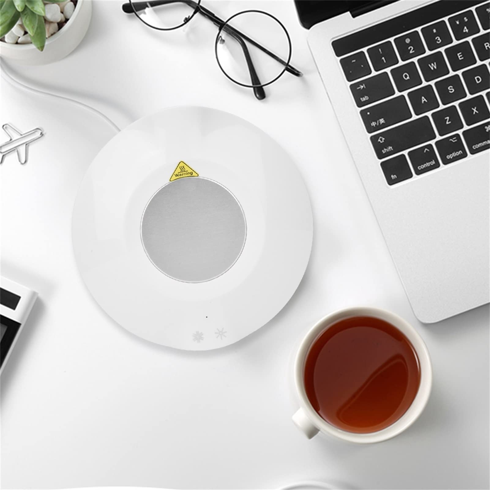 KKPLZZ Sottobicchiere USB, Tappetino per Tazze a Doppio Scopo Caldo e