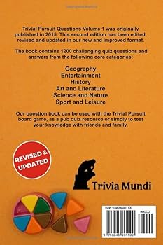 Trivial Pursuit Questions Volume One: 1200 challenging general