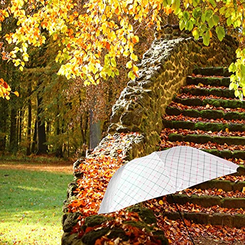 Image of KEKEMI 3 Fold Plain Pipine Umbrella for Men & Women