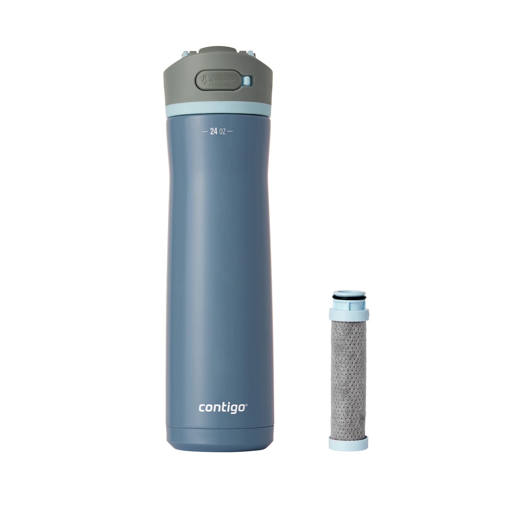 Contigo Dunkle Eisflasche, 680 ml