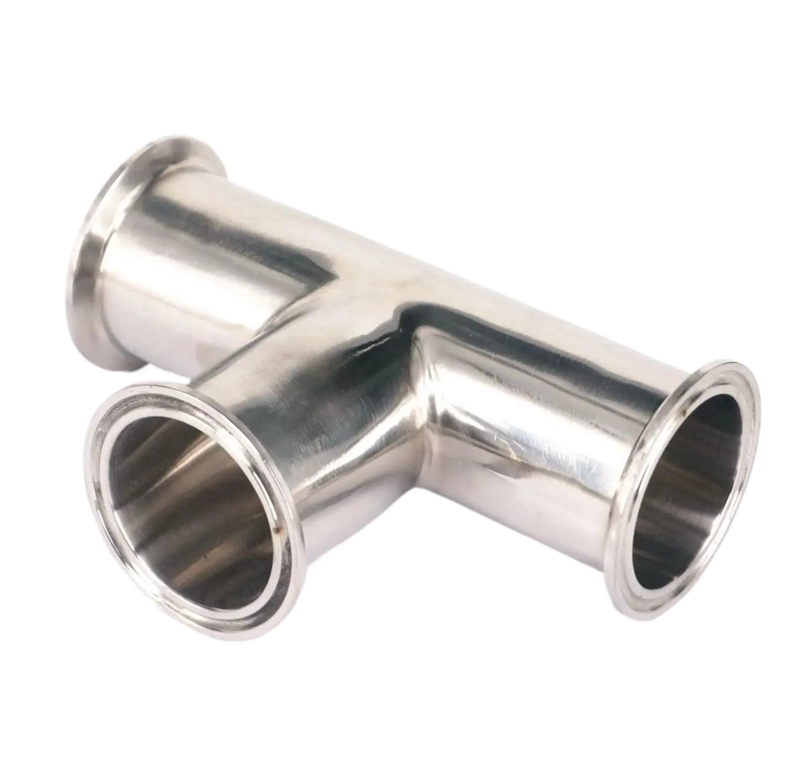 Fqhidmomx One Color Tube O/D 32Mm Tri Clamp 1.5" Ferrule O/D 50.5Mm Tee 304 Stainless Steel Connector Pipe Fitting Plumbing Fittings