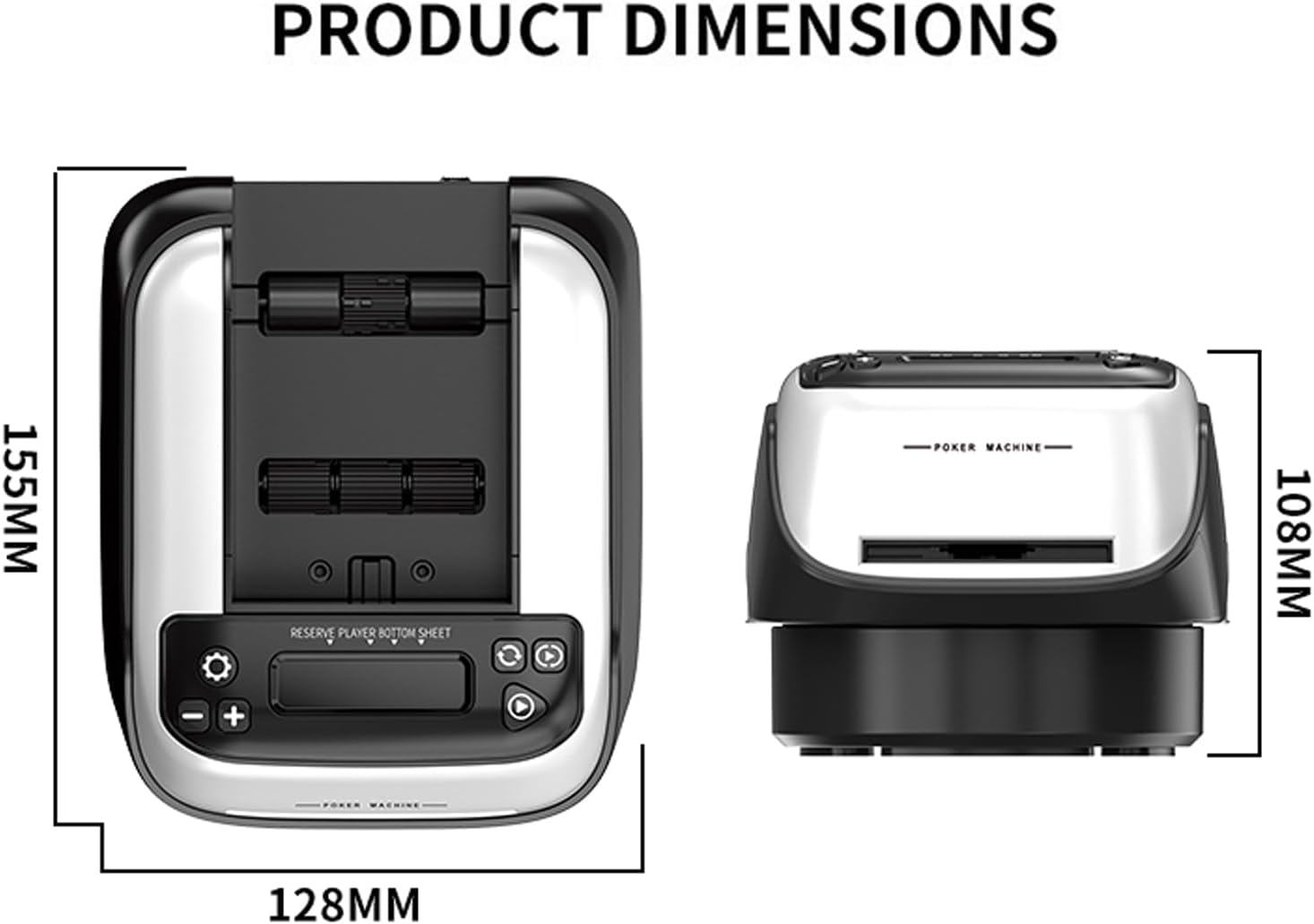 360 Rotating Playing Cards Dealer Electric Card Dispenser
