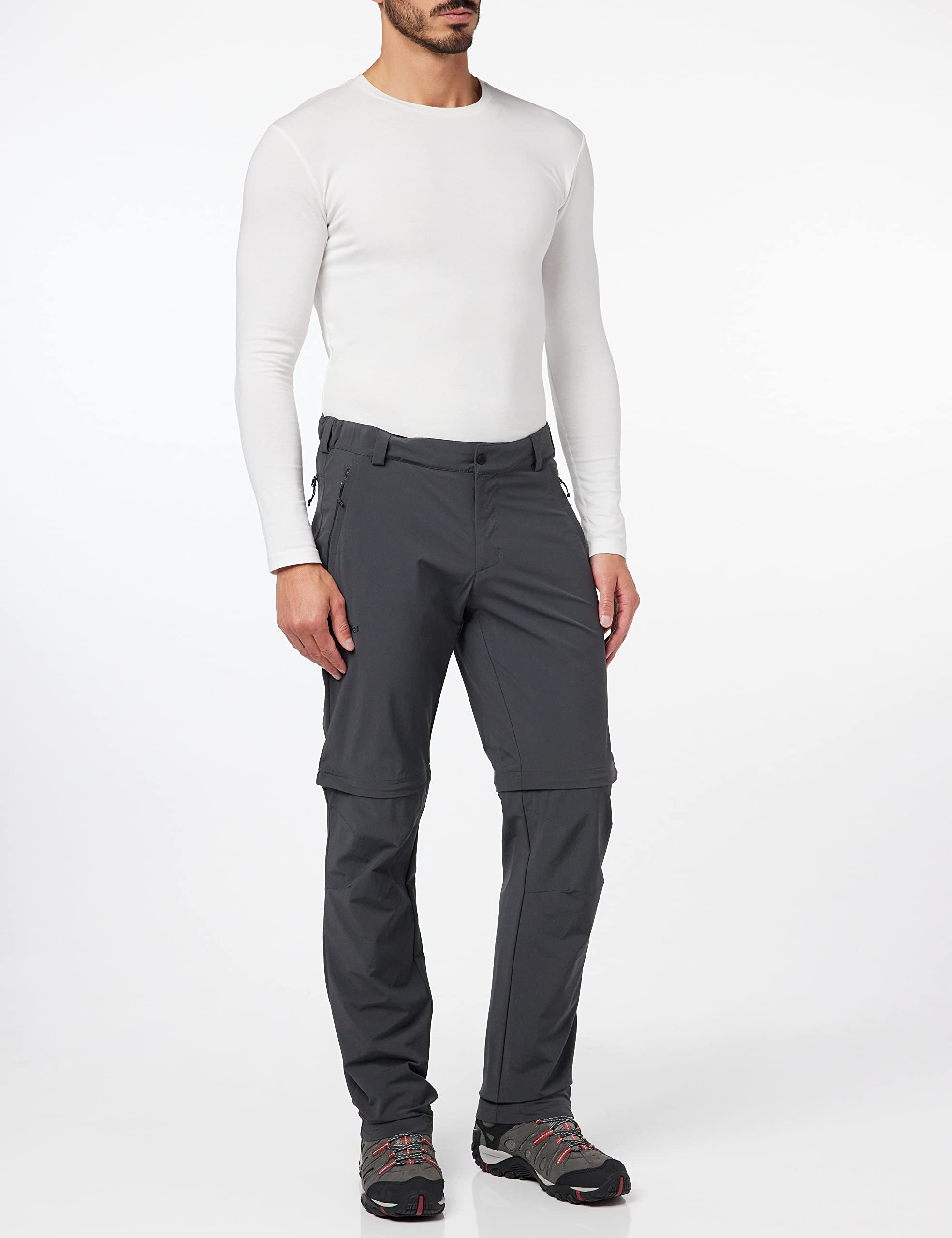 Schöffel Herren Pants Folkstone Zip Off, vielseitige Herren Hose mit Zip-Off Funktion, leichte Wanderhose für den Sommer