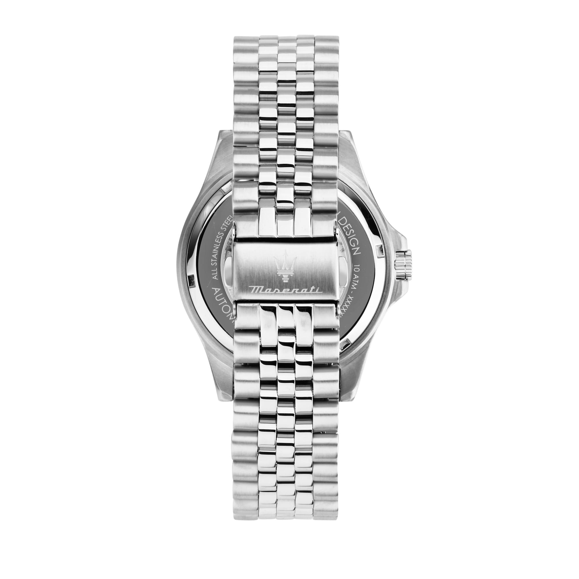 Maserati Orologio Uomo, Automatico, Analogico, Cinturino in Acciaio, Collezione Sfida - R8823140011