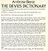 The Devil's Dictionary