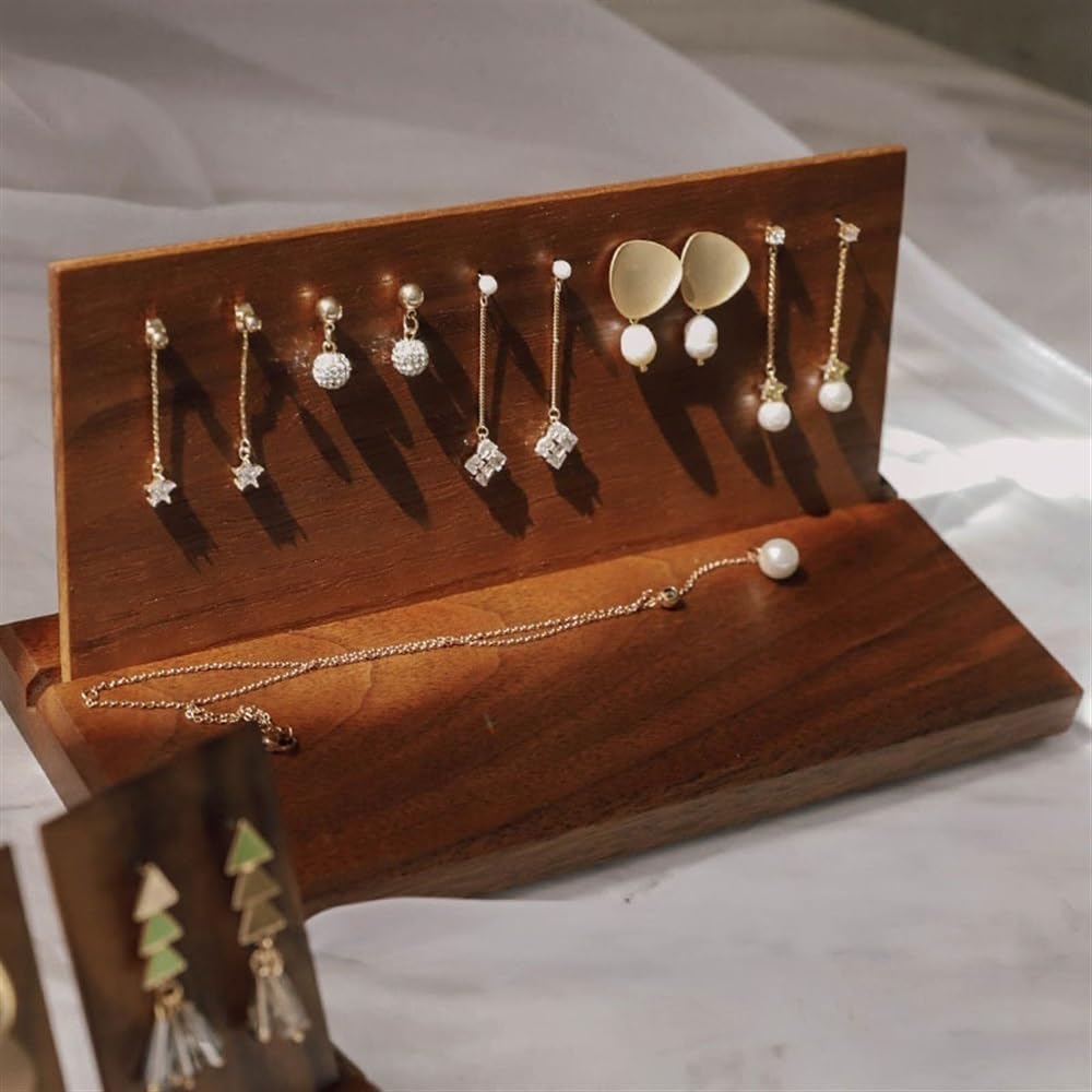 Armadi Display Puntelli da tiro Orecchini Anello Piccolo | Light Luxury Jewelry Display Rack