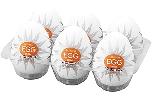 TENGA - Egg Shiny (6-Pack) Adult Egg Sex Toys for Men