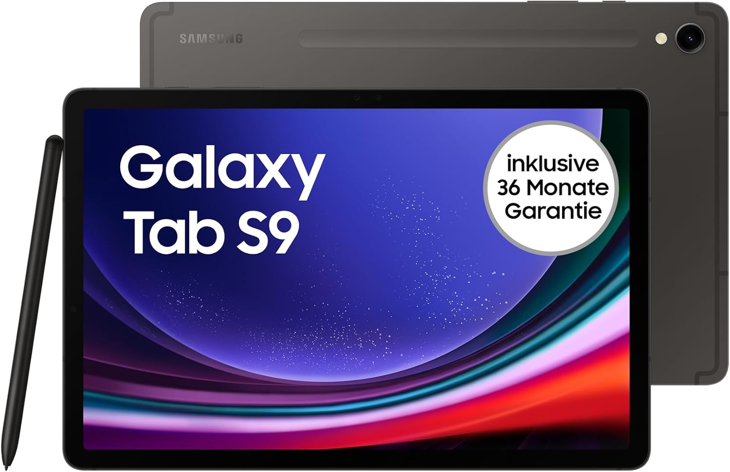 Samsung Galaxy Tab S9 AndroidTablet, WiFi, 256 GB / 12 GB RAM