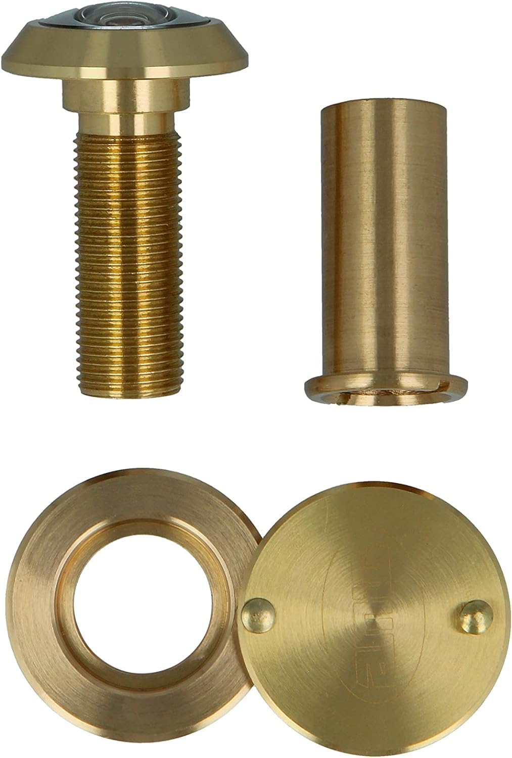 Amig - Peephole | Super Angle Lens | for Interior & Exterior Doors | Scratch-Resistant | Easy Installation | Door Thickness 1,3" to 2,4" and 0.55" Ø