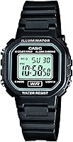 Vista 3 de Casio LA20WH Series Women's Digital Watch Water Resistant LED Light Auto Calendar Date Display 1/100 SEC Stopwatch Regular Time