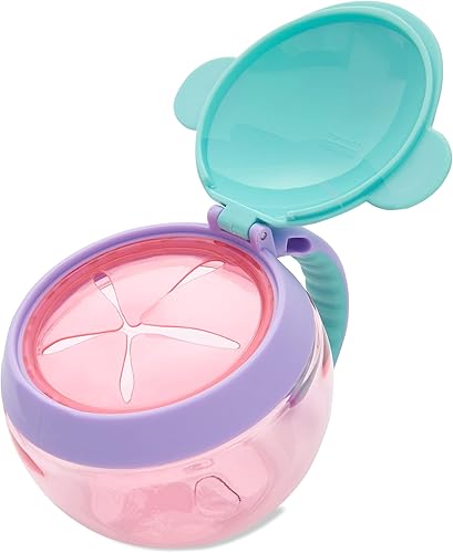 Miniatura 5 de Skip Hop Contenedor de aperitivos para bebés taza de aperitivos del zoológico pug