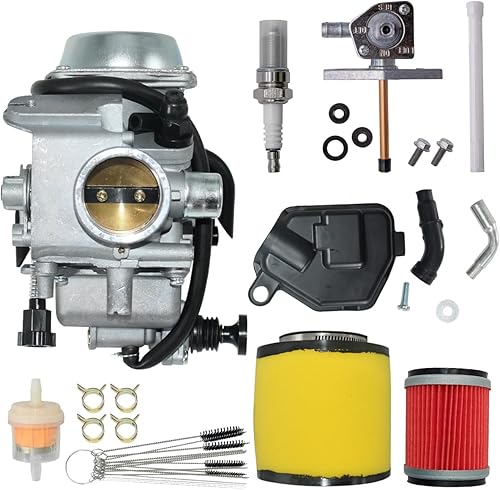 Carburador TRX350 para Honda Rancher 350 TRX350ES TRX350FE TRX350FMTE TRX350TM 2000-2006 4 tiempos ATV Reemplaza 16100-HN5-M41 16100-HN5-305