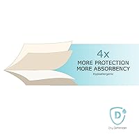 Vista 6 de Cubierta protectora para colchón de cuna Dry Defender, impermeable, de algodón orgánico, sin blanquear, no tóxico e hipoalergénico