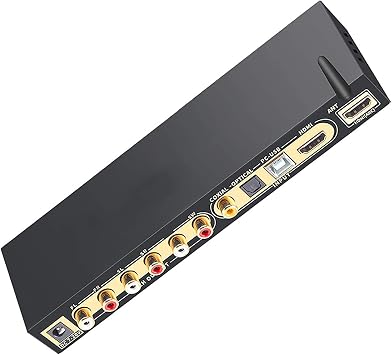 HDMI 5.1 Audio Converter Decoder DAC DTS AC3 FLAC APE 4K*2K HDMI to HDMI Extractor Converter Splitter Digital SPDIF ARC