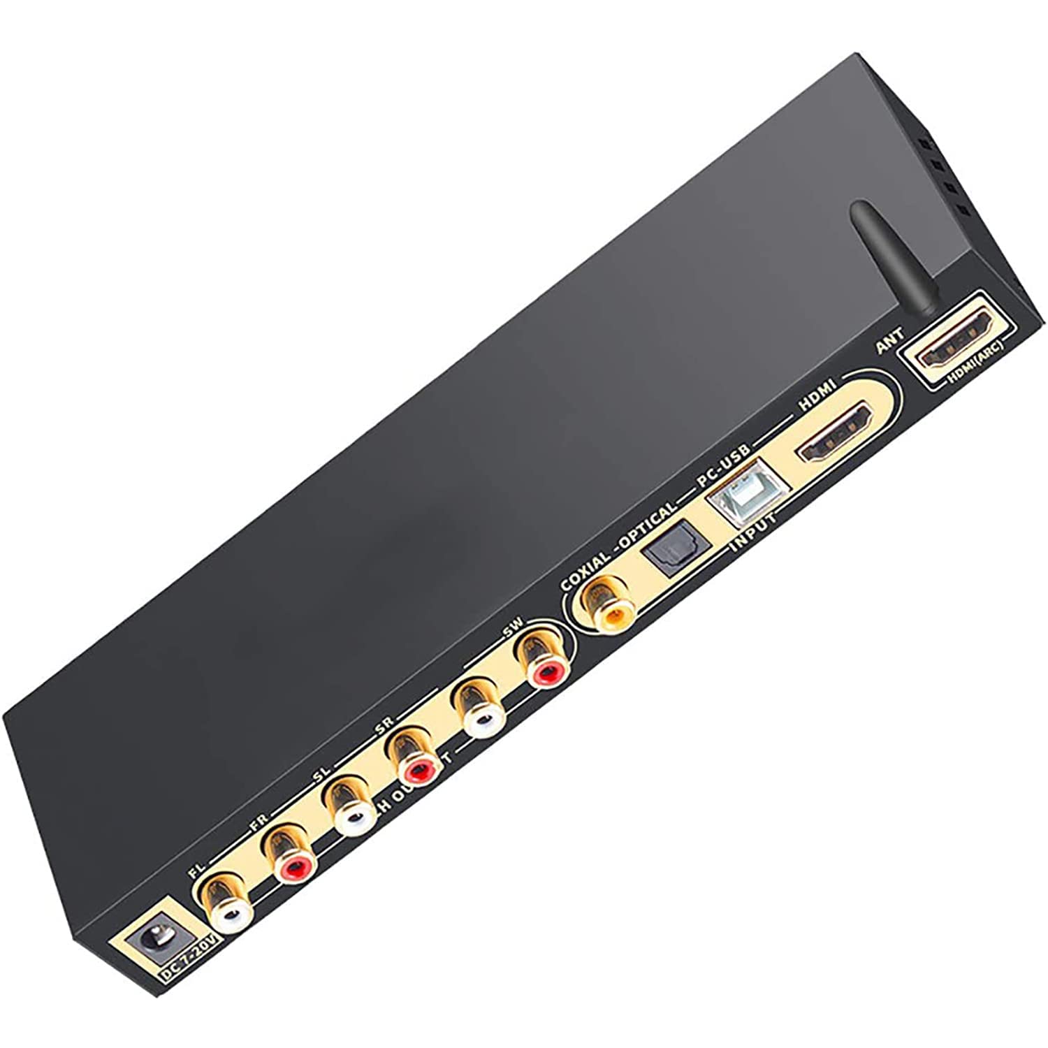HDMI 5,1 convertidor de Audio decodificador DAC DTS AC3 FLAC Ape 4K * 2K HDMI a HDMI Extractor convertidor Divisor Digital SPDIF ARC