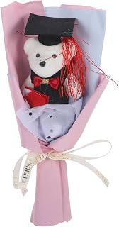 SAFIGLE Urso De Formatura Buquê De Formatura Ursinho De Pelúcia Com Chapéu De Doutorado Boneca De Urso Para Festa De Formatura 2023 Suprimentos Para Lembrancinhas