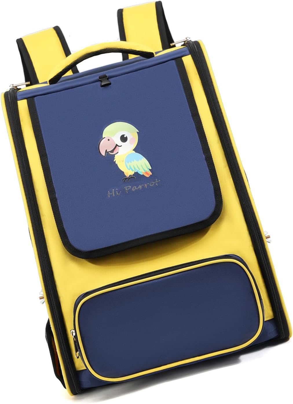 Sturdy Nylon Bird Carrier Backpack Suitable for Short Trips and Daily Use 32x43x28cm Size Nylon Bird Backpack