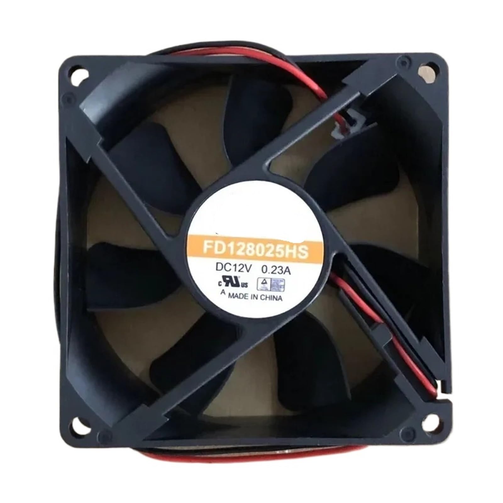 GJEXXPTST FD128025HS DC 12V 0.23A 8CM 8025 2 Pin Cooling Fan