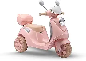 Bang Toys Moto Elétrica Infantil Scooter Bella T3 6v Rosa