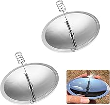 Fire Starter for Outdoors, Parabolic Mirror Fire, Solar Lighter, Solar Lighters for Survival, Outdoor, Camping Fire, Emergency Tools, 2 Pieces Kiuiom