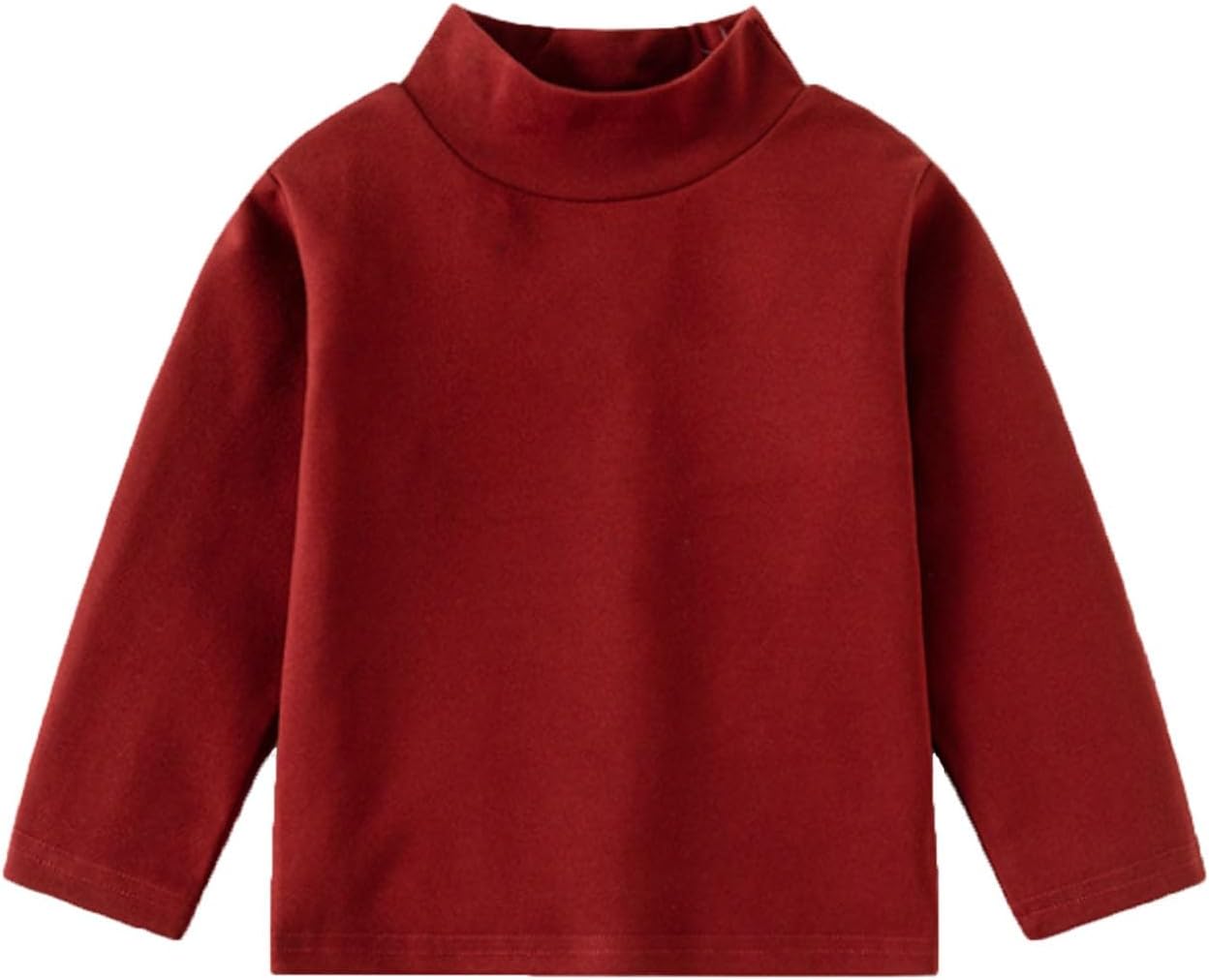 Baby Girls Boys Turtleneck Long Sleeve Tops Casual Kuwait Ubuy