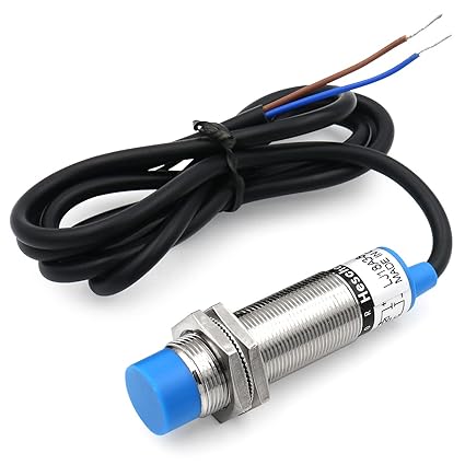 Heschen M18 Inductive Proximity Sensor Switch Non-Shield Type LJ18A3-8-Z/AX Detector 8mm 10-30VDC 200mA NPN Normally Closed(NC) 3 Wire