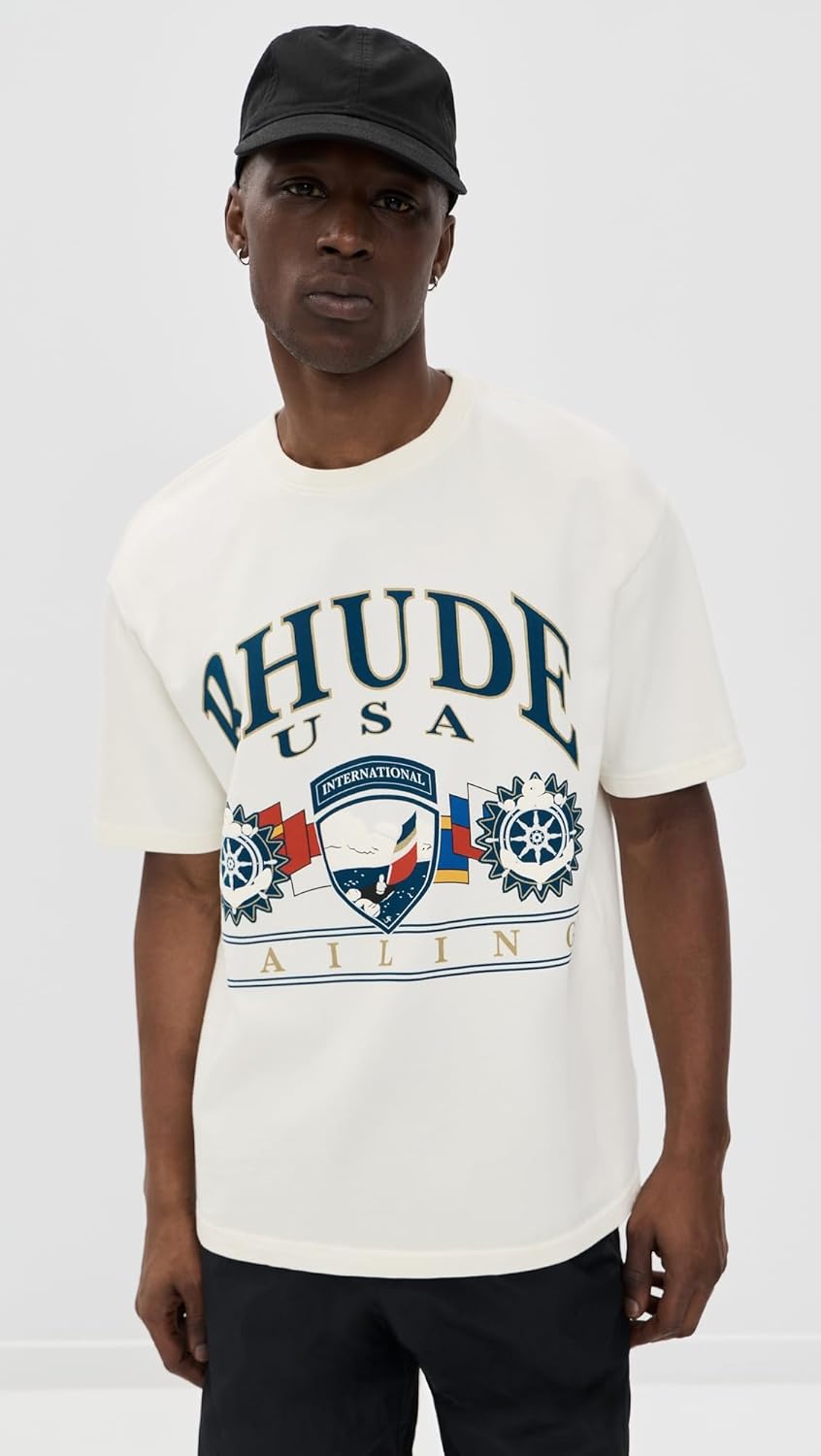 Rhude Men's USA Sailing Icon Tee - Image 2