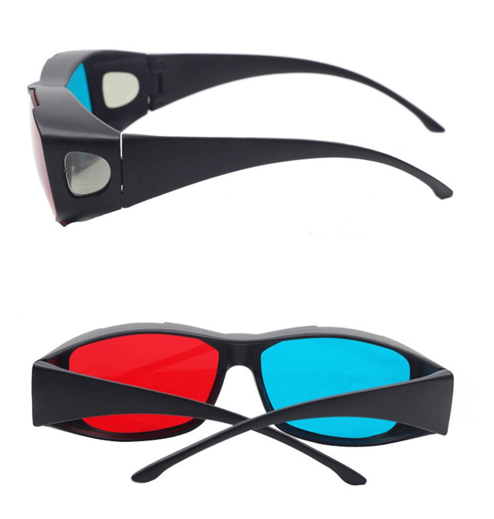 Buy Anaglyph 3D Glasses Blu Ray Movies 3D Vision Active 3D Glasses 1Pcs