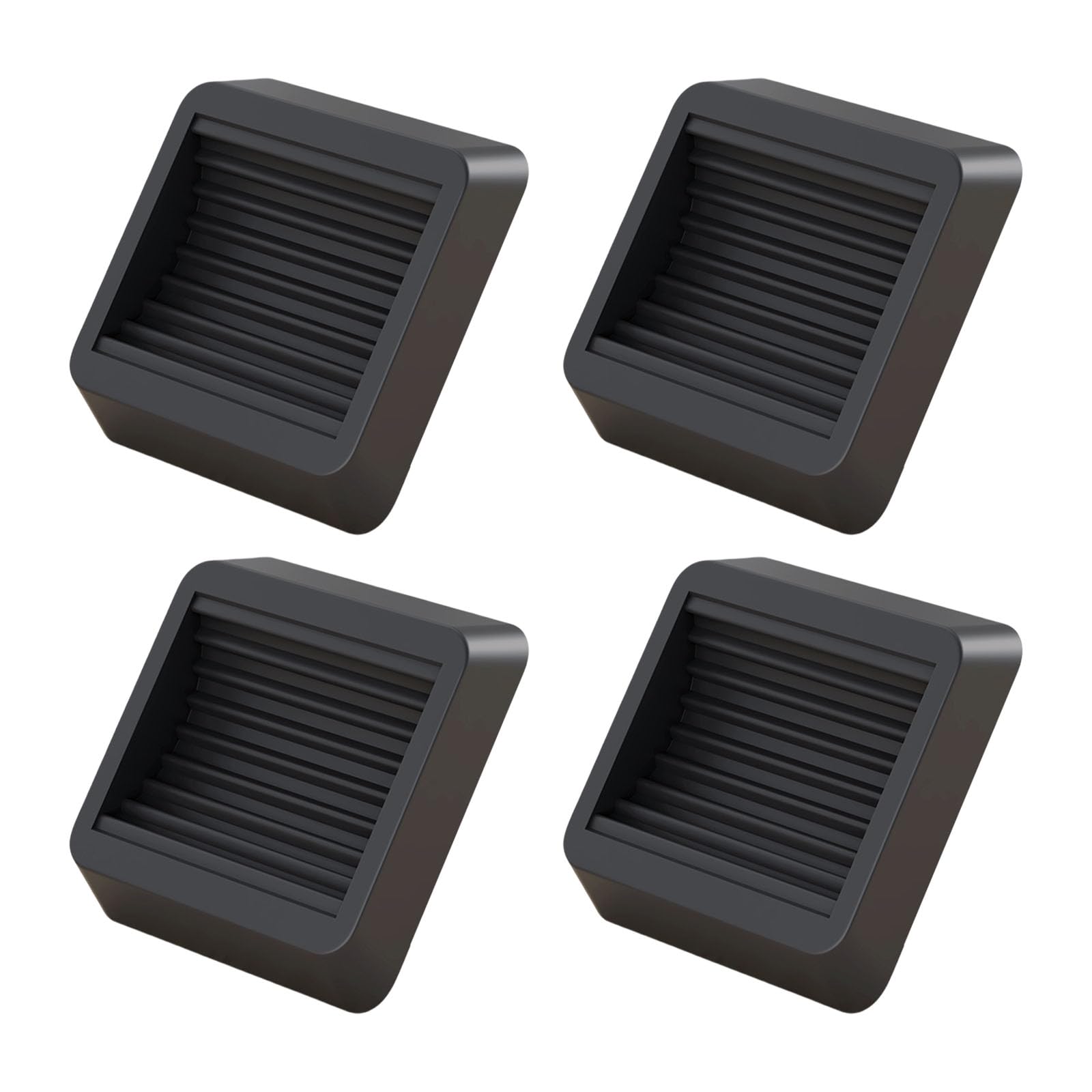 Quiet Chair Casters Pad 12.5CM Not Marring Floor Protectors Furniture Grip for Smooth Surfaces General Fit Not Slip Computer Chair Floor Protectors