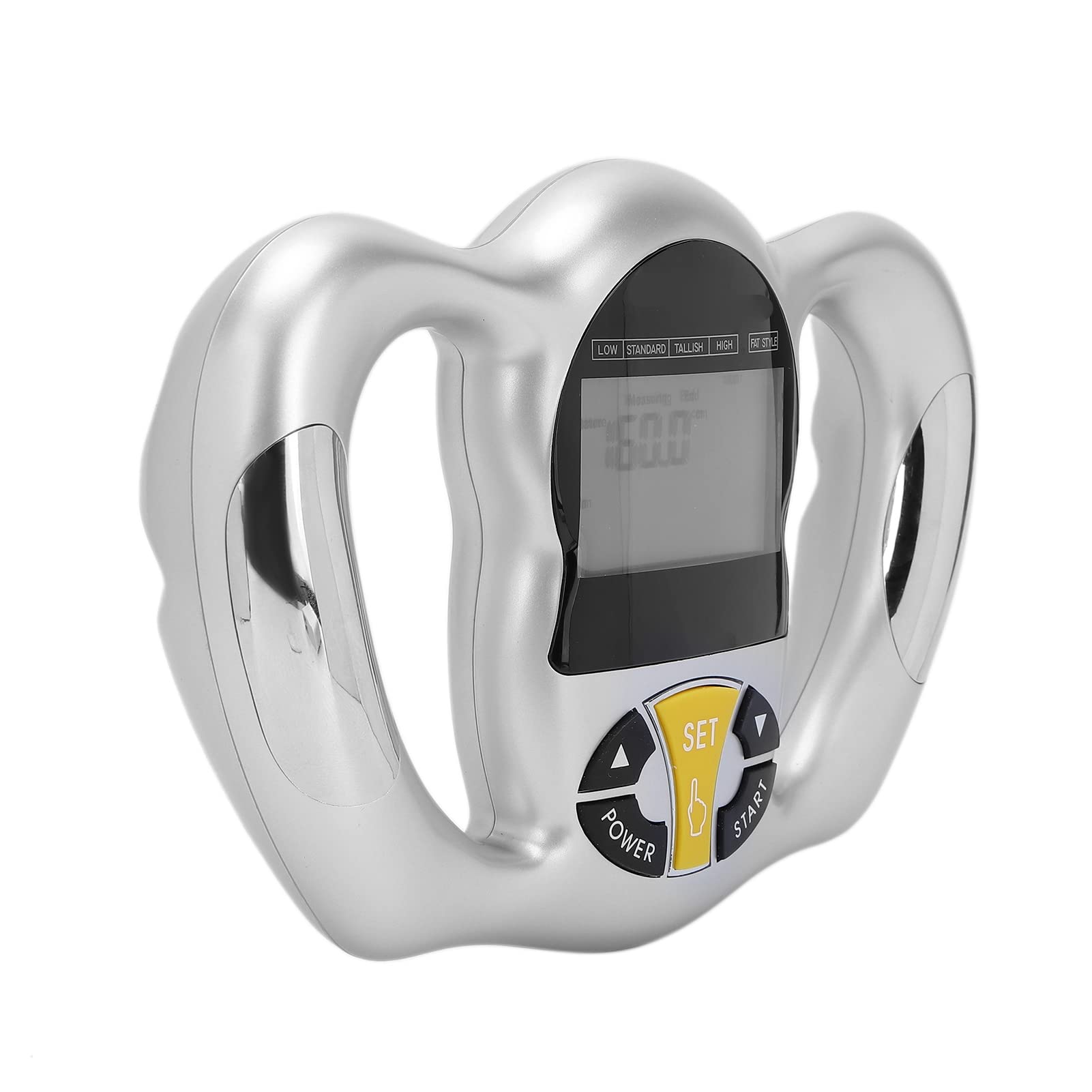 Dioche Handheld-Körperfettmessgerät, BMI-Messgerät, Fettanalysator-Monitor für das Gesundheitsmanagement