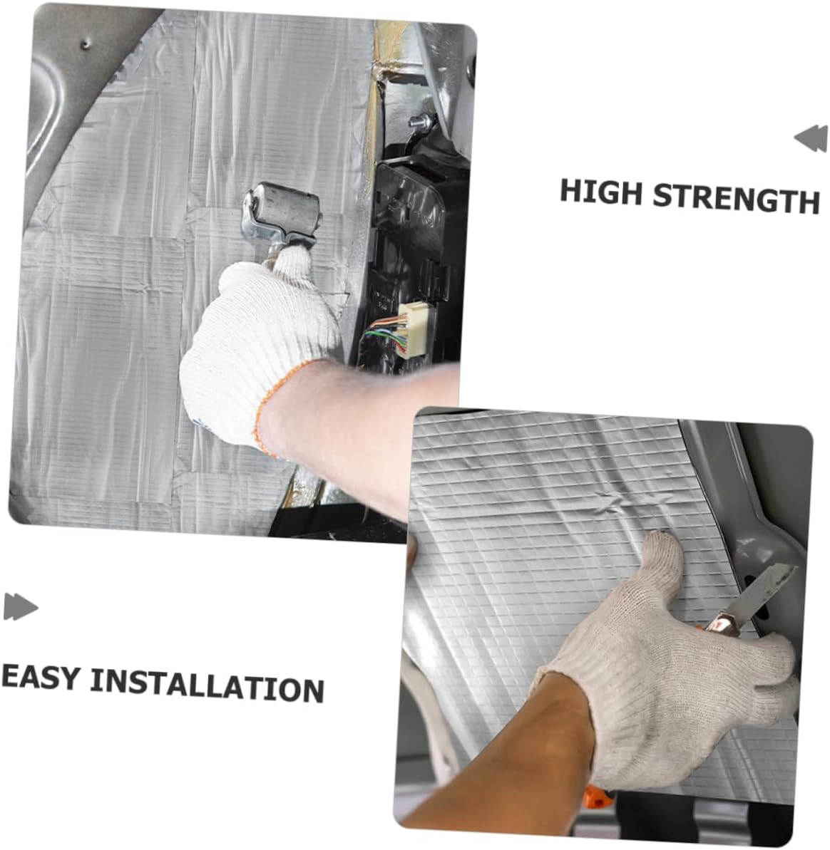 20pcs Soundproofing Insulation Hood Panel Automotive Shield Noise Deadener