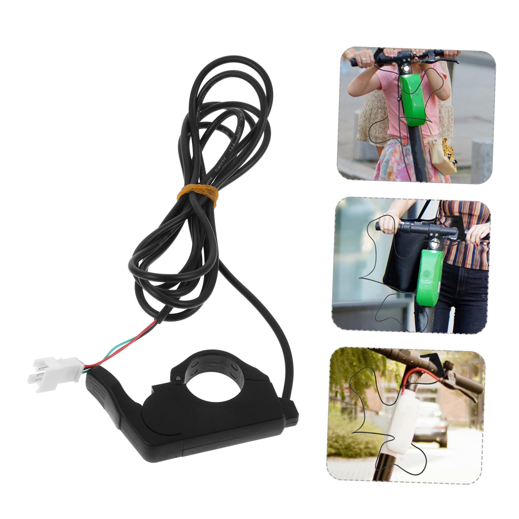 PartyKindom 3 Pièces Levier D'Accélérateur De Vélo Scooter Accélérateur De Pouce Scooter D'Accélérateur Scooter Accessoire Scooter Électrique Doigt D'Accélérateur Vélo Électrique