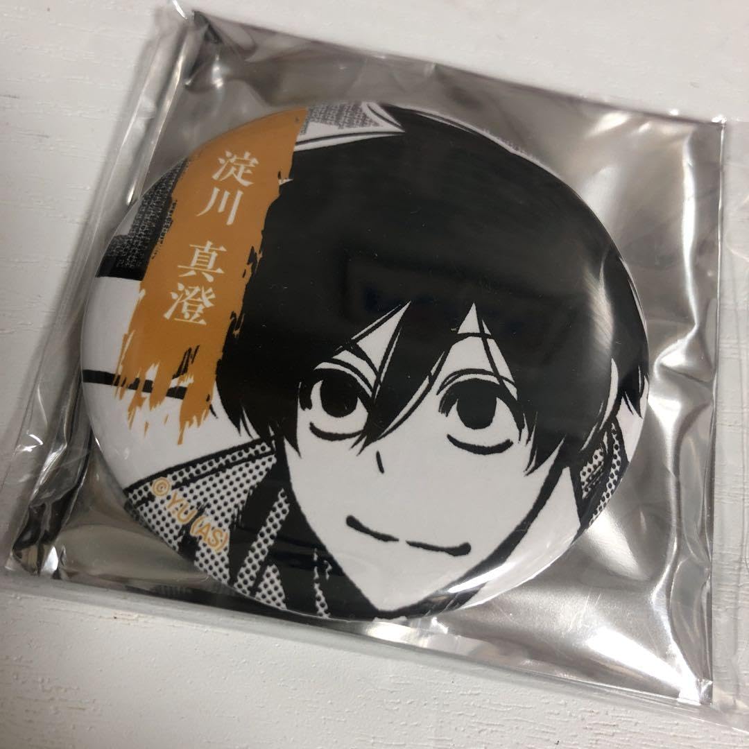 桃源暗鬼 tsutaya 　缶バッジ　淀川真澄 秋田書店 TSUTAYA 桃源暗鬼 淀川真澄 メタリック缶バッジ 3点