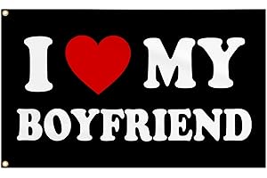 Aroxtms I Love My Boyfriend Flag: Express Your Sweetness