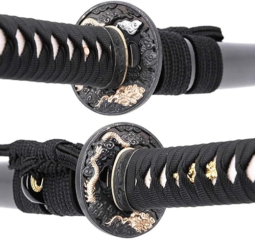 siwode Katana hecha a mano de espiga completa, afilada, aleación Tsuba japonesa samurái, acero de alto carbono 1060, T10 1095, 40 pulgadas