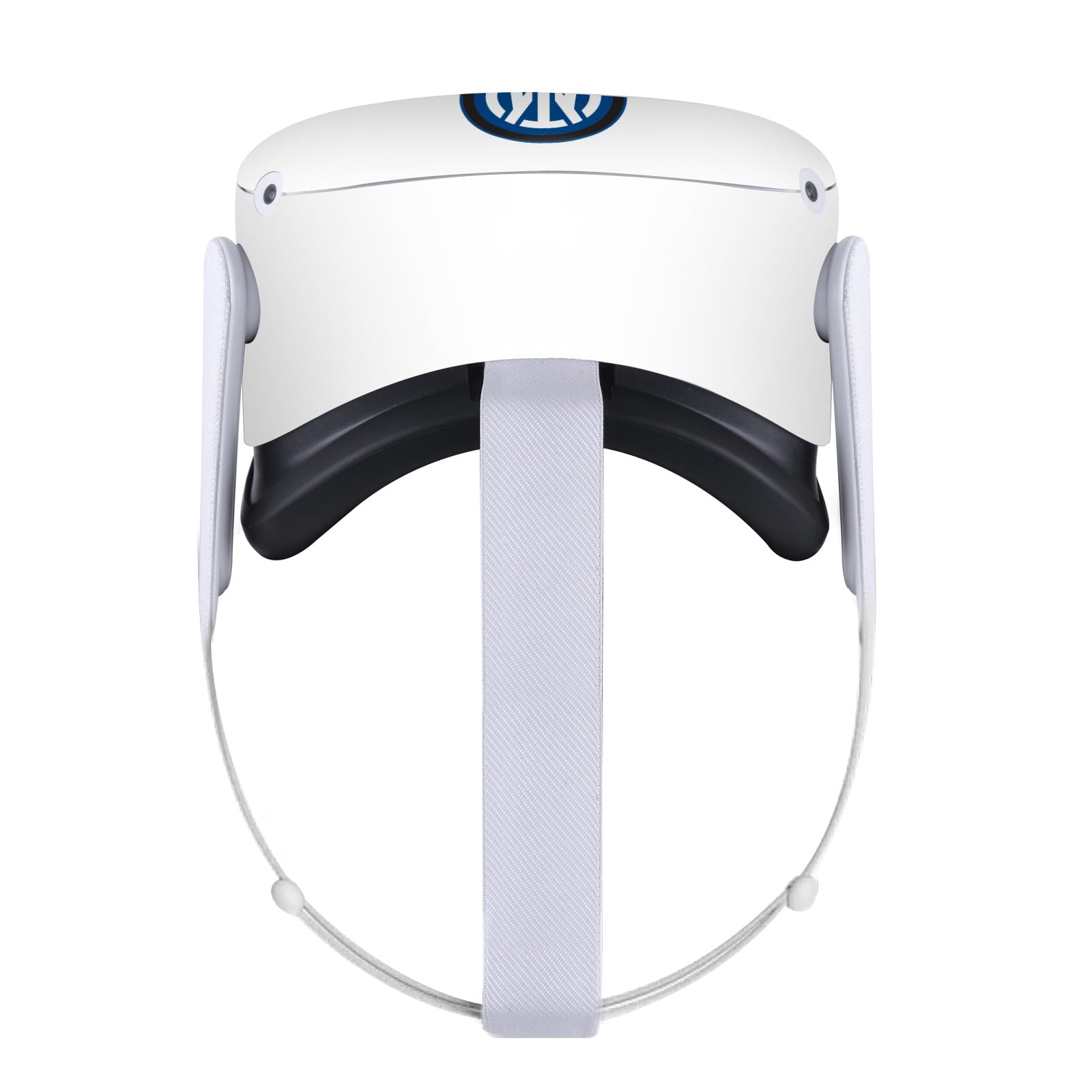 Head Case Designs Officially Licensed Inter Milan Logo On White Badge Vinyl Sticker Skin Decal Cover Compatible with Meta Quest 2