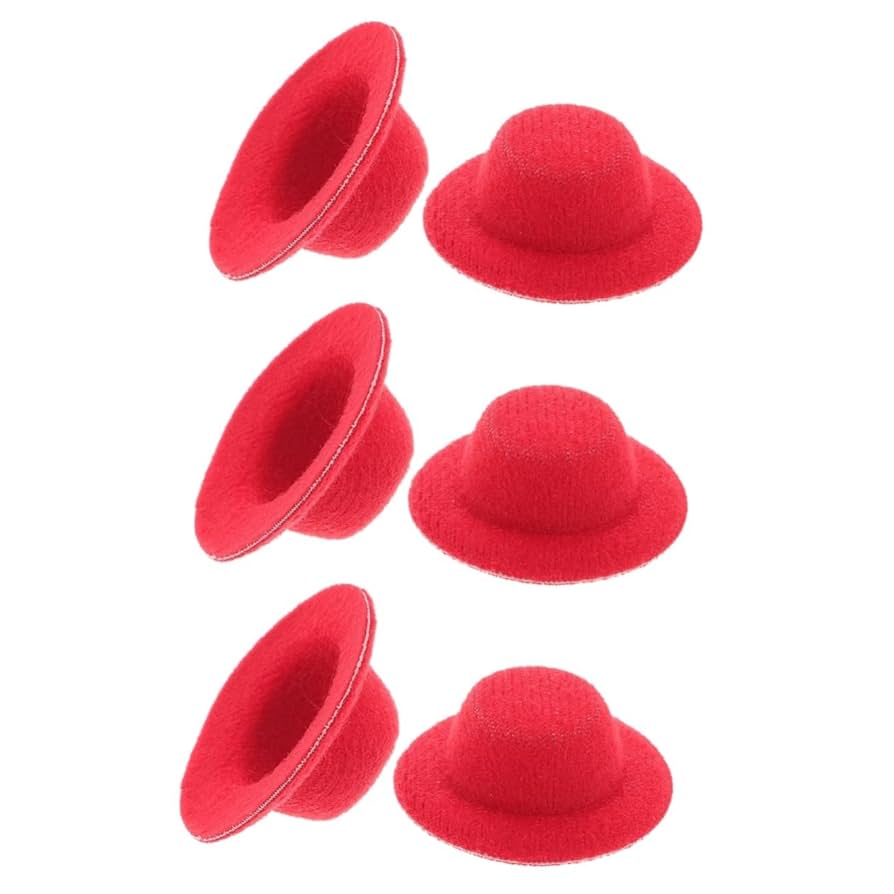 【今月までの出品】アンティーク　ドールハット　ミニチュア帽子　布花　ビスクドール アンティーク ドール 帽子 | フランス ドールハット レンガ色の