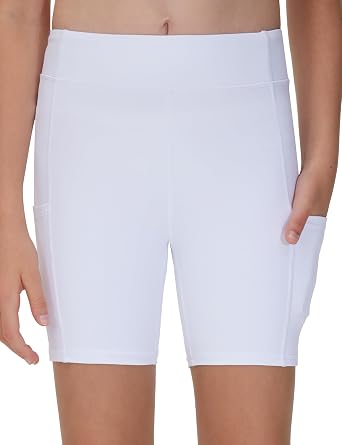 THE GYM PEOPLE Girls Volleyball Shorts High Waist Dance Athletic Shorts