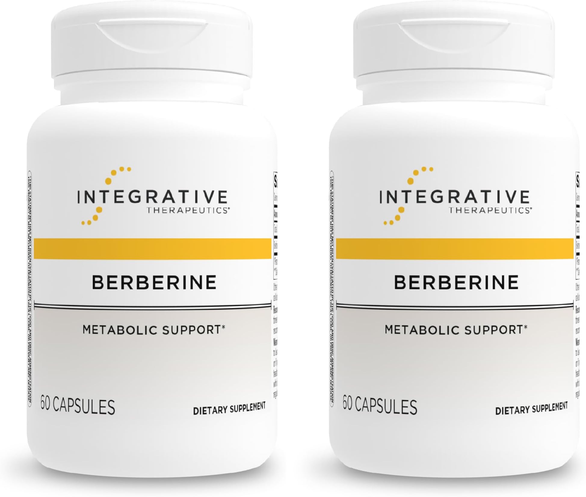 Integrative Therapeutics Berberine 1500mg - Supports Metabolic Health & Cellular Energy Metabolism - Third-Party Tested - Practitioner-Trusted Quality - Dairy-Free & Gluten-Free-120 Capsules