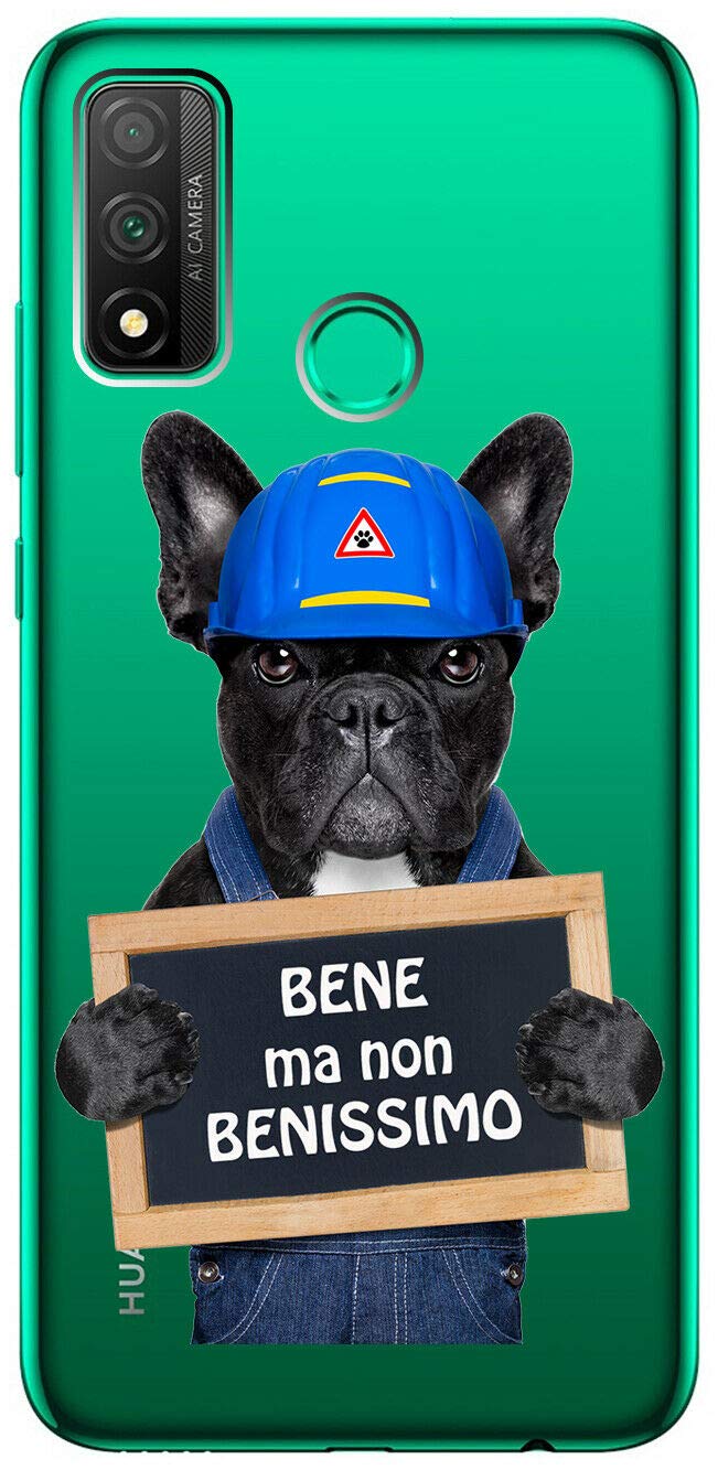Mixroom Cover In TPU Morbido Trasparente Per Huawei Y6S Con Fantasia Cuccioli Di Cane - Antiurto, Stampa Di Qualità - 4