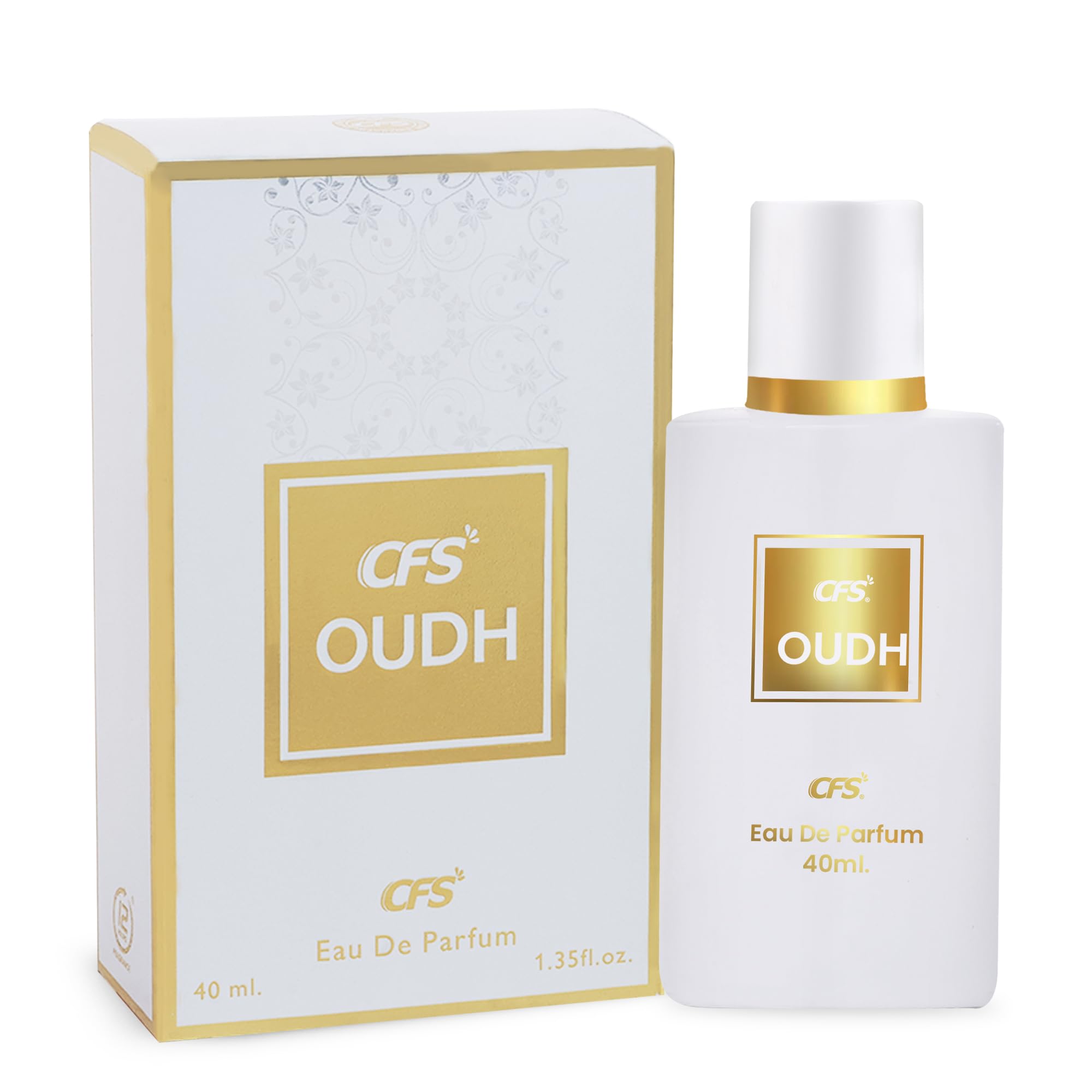CFS Oudh White 40ml EDP Long Lasting Unisex Perfume for Men & Women-image-16
