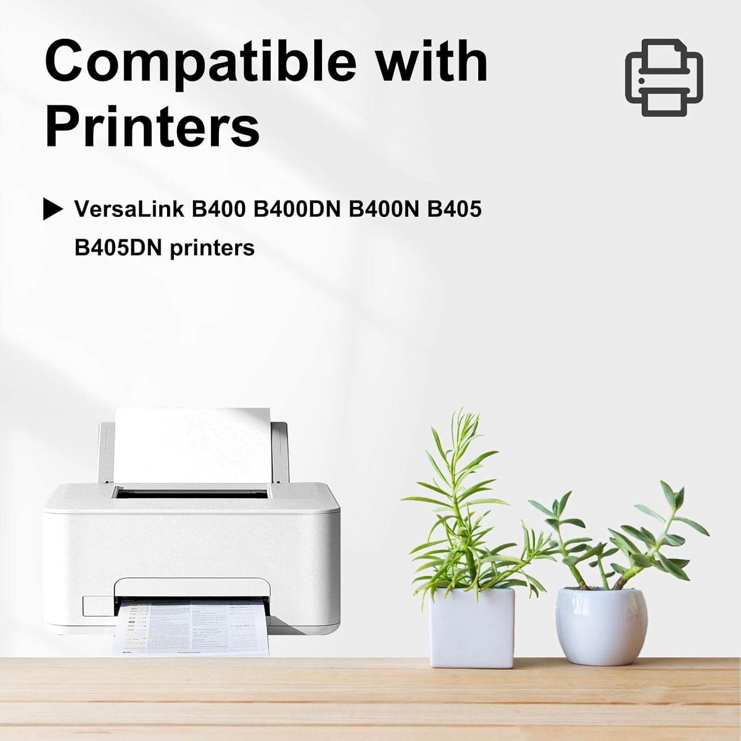 B405 B400 Drum Unit, 65000 Pages, for 101R00554 Drum Cartridge Compatible with Xerox VersaLink B405 B400 B400DN B400N B405DN Printer